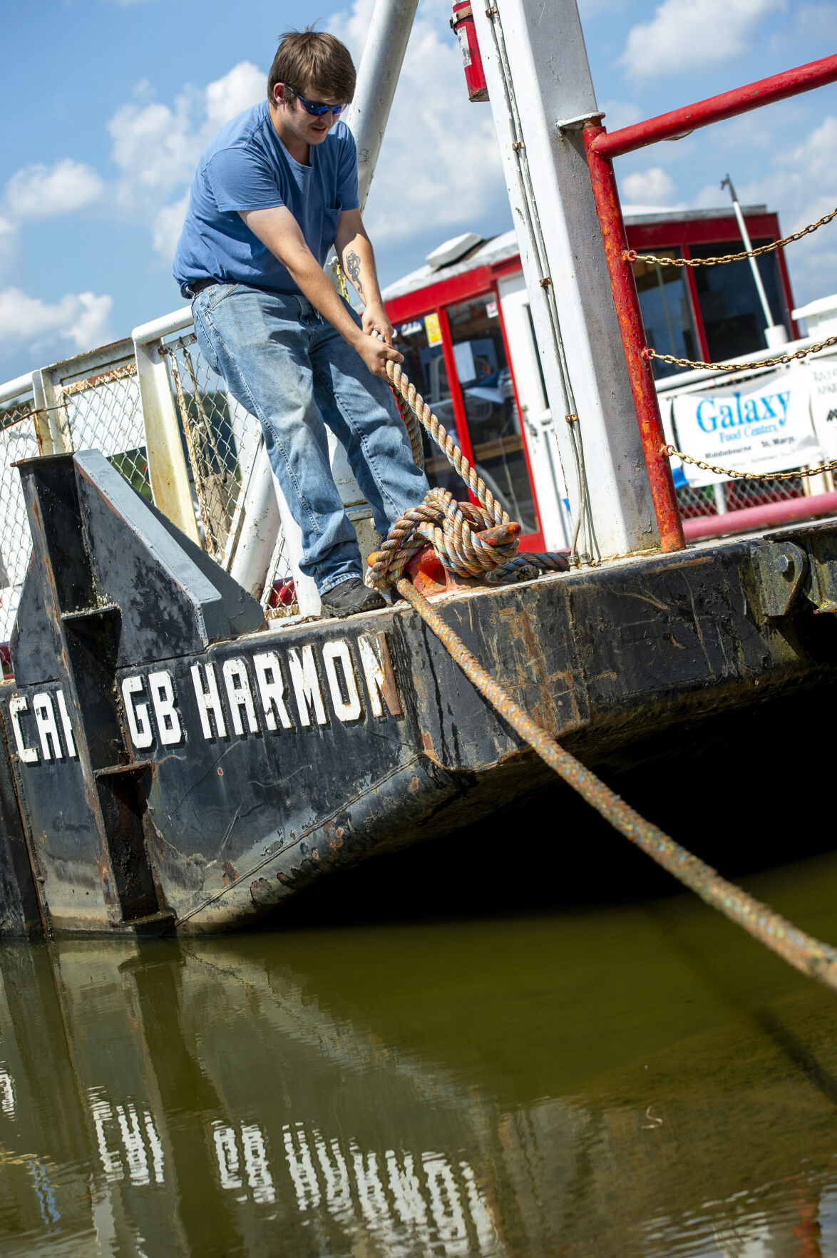 Sistersville Ferry Captain Training 010